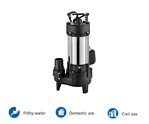 Stainless steel sewage submersible pump