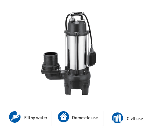 Stainless steel sewage submersible pump