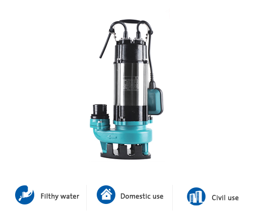 stainless steel sewage pump